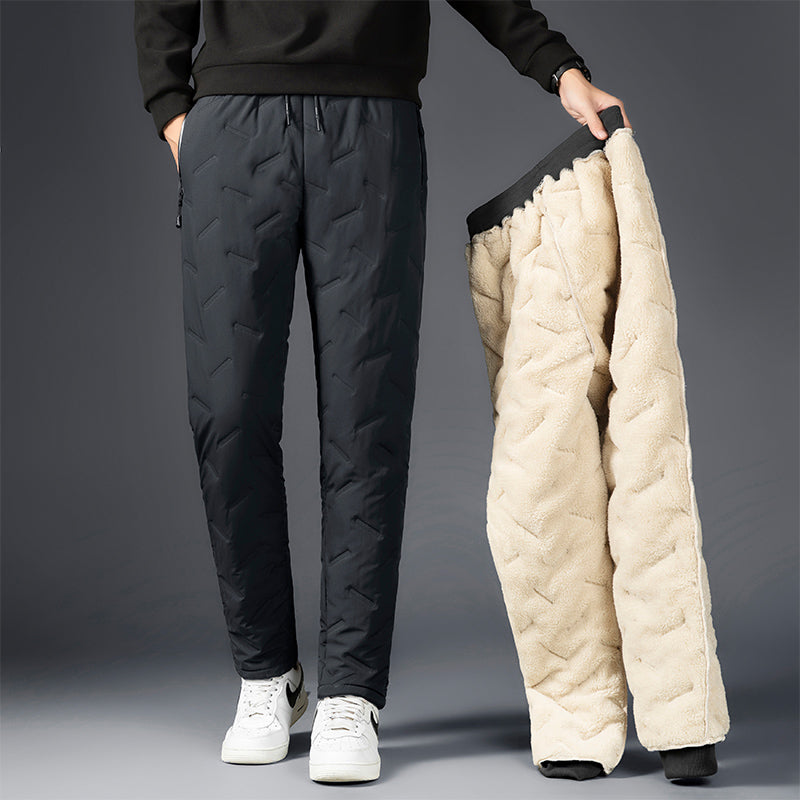DEVERO – Men's Fleece-Lined Thermal Joggers