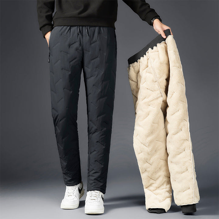DEVERO – Men's Fleece-Lined Thermal Joggers