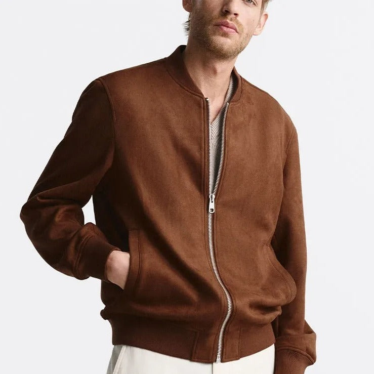 LIAM – Men’s Zip-Up Bomber Jacket