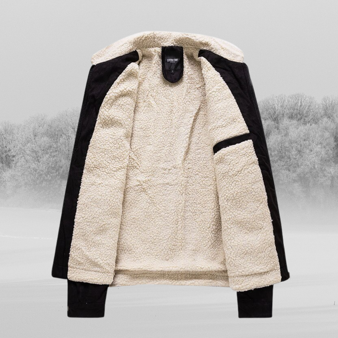 RICCARDO - Fleece-Lined Winter Jacket for Men