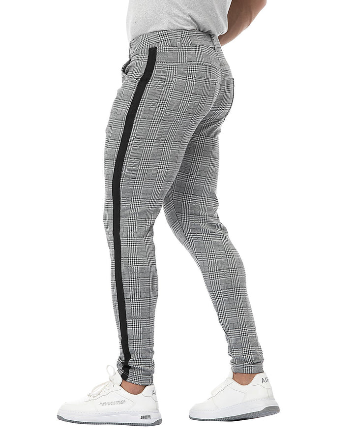 RILEY – Men’s Skinny Fit Check Chinos