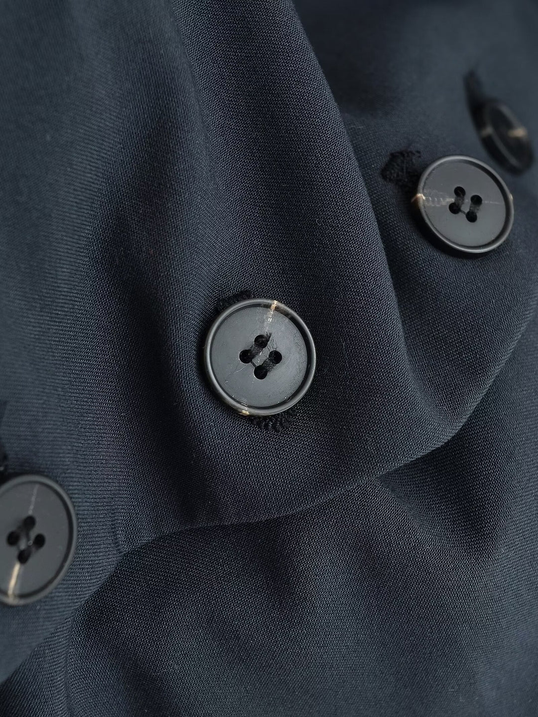 SIAN - Women’s Tailored Black Button-Up Vest