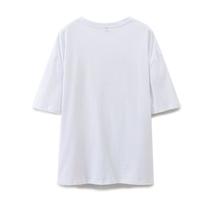 TWO - Women's Artistic Sketch Print T-Shirt