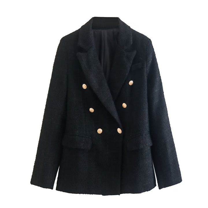 ISALA - Women's Structured Double-Breasted Blazer