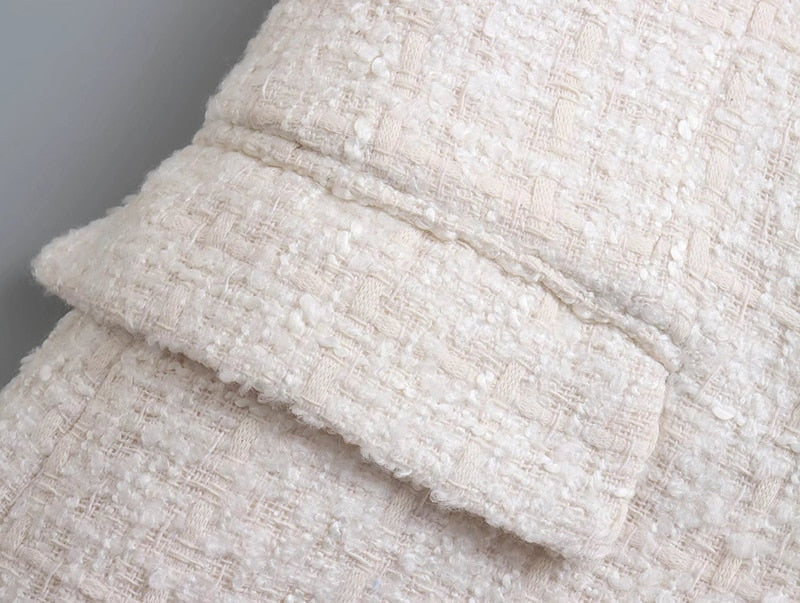 ISALA - Women's Structured Double-Breasted Blazer