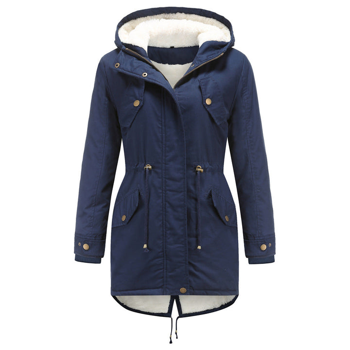 LILAH - Women's Hooded Jacket with Drawstring Waist