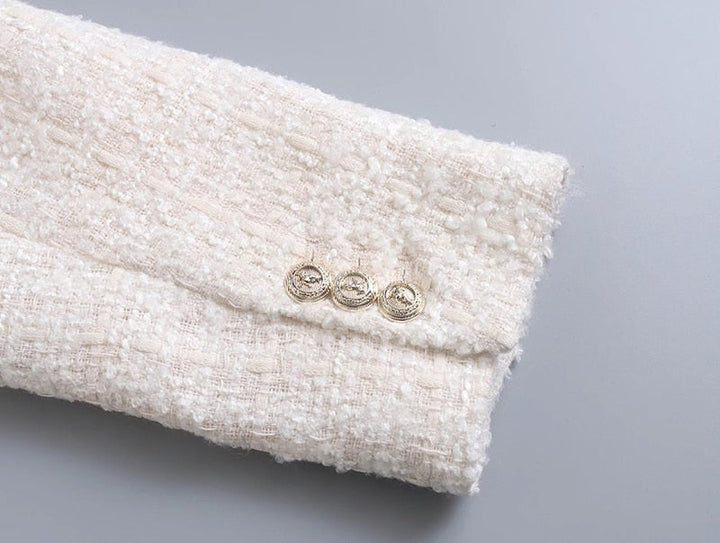 ISALA - Women's Structured Double-Breasted Blazer