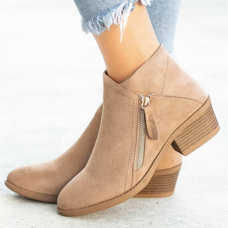 TESSA – Women's Ankle Boots with Sleek Fit