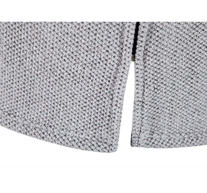 PERCIVAL - Men’s Longline Hooded Knit Cardigan