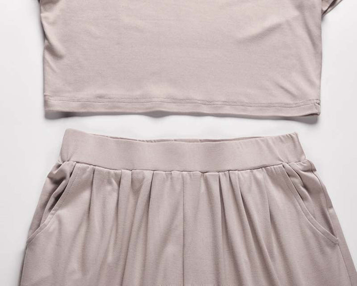 MARITIEM - Women's Two-Piece Loungewear Set with Relaxed Fit