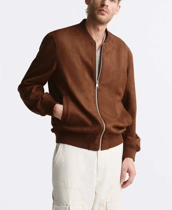 LIAM – Men’s Zip-Up Bomber Jacket