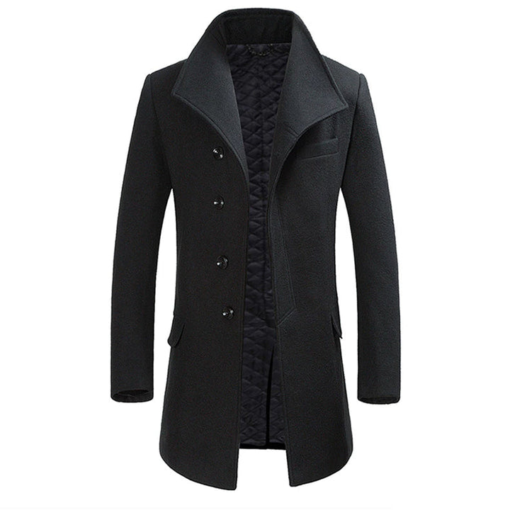 CADE – Men's Long Wool Coat