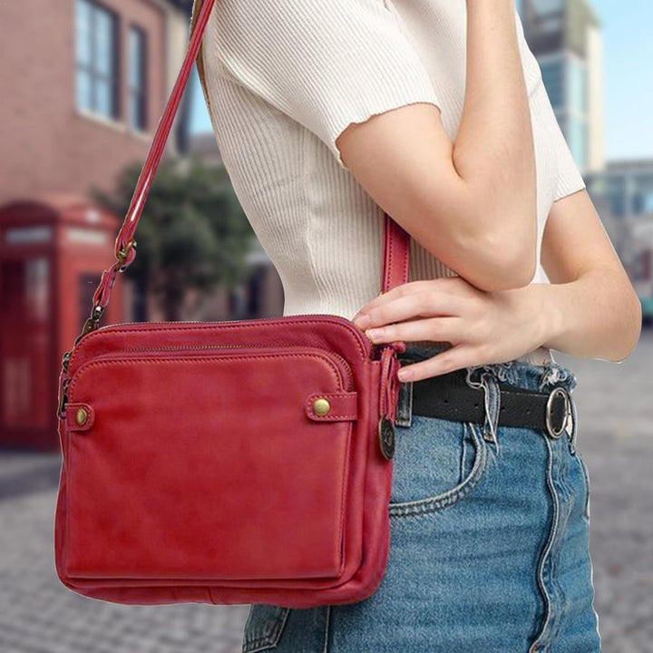 MEENA - Leather Ladies Shoulder Bag