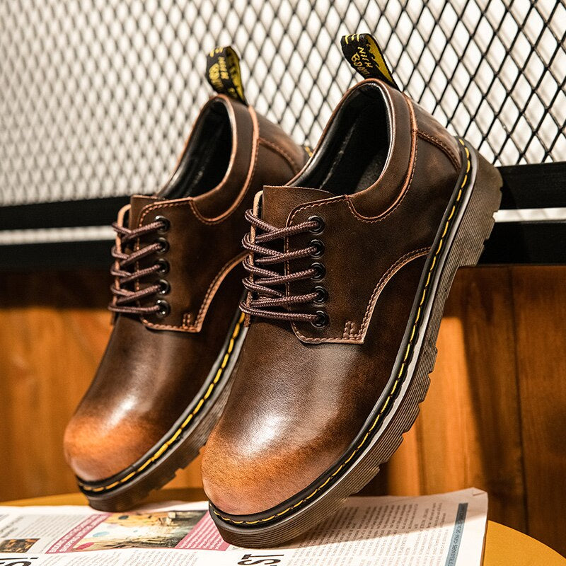 DR.MARVINN – Handmade Italian Leather Oxford Shoes