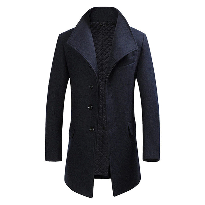 CADE – Men's Long Wool Coat