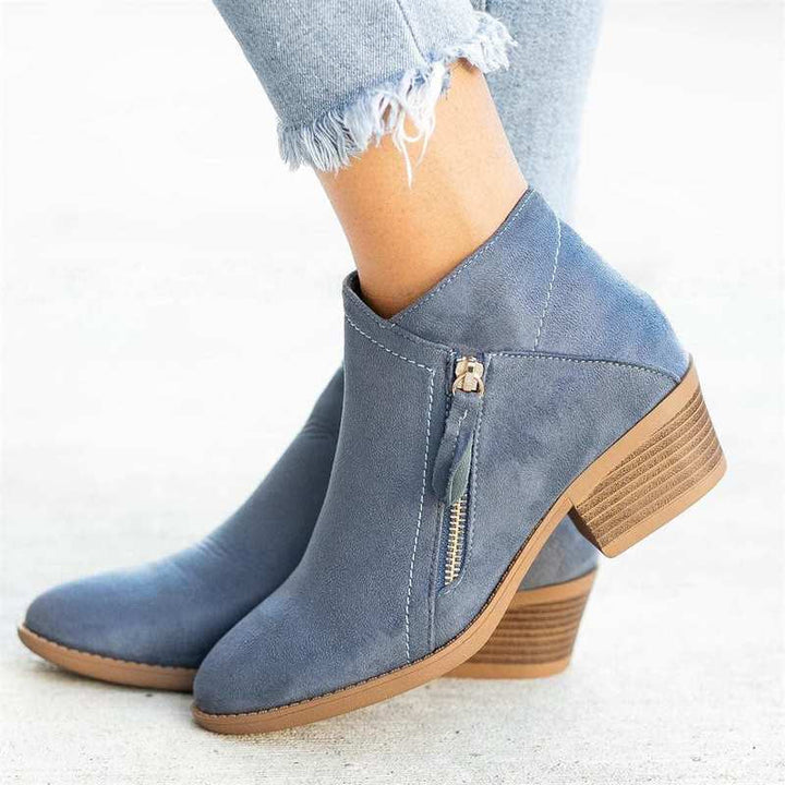 TESSA – Women's Ankle Boots with Sleek Fit