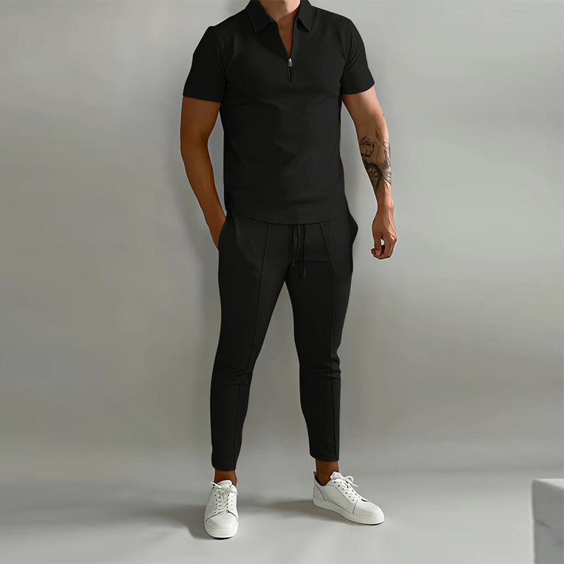 JAYDEN – Men’s Short Sleeve Tracksuit Set