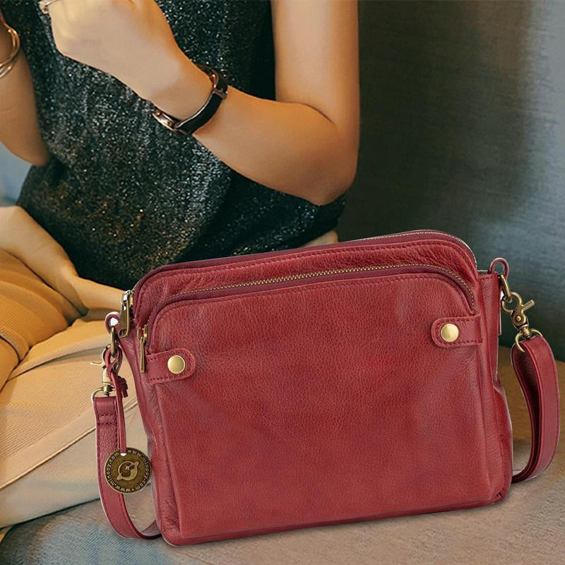 MEENA - Leather Ladies Shoulder Bag