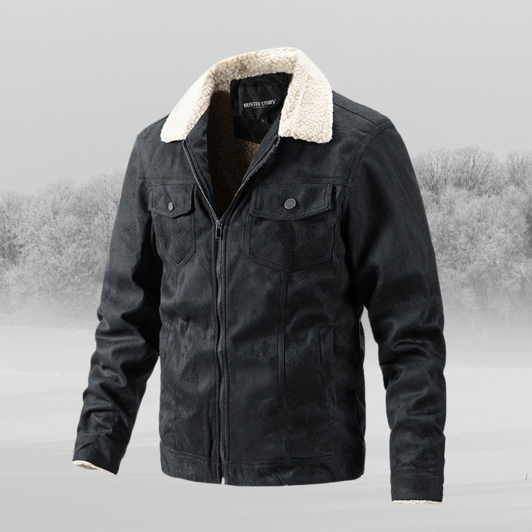RICCARDO - Fleece-Lined Winter Jacket for Men