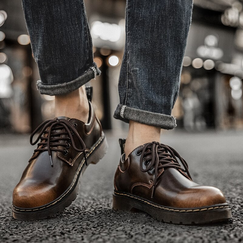 DR.MARVINN – Handmade Italian Leather Oxford Shoes