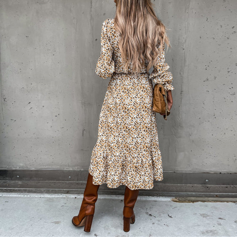 HANNAH – Floral Midi Summer Dress