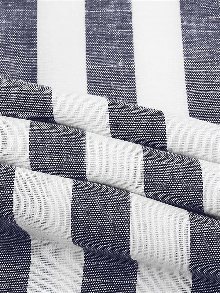 LUCAS – Men’s Lightweight Striped Cotton Shirt