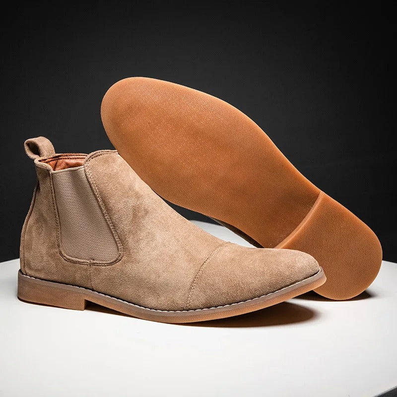 WALTER - Men's Vegan Suede Chelsea Boots