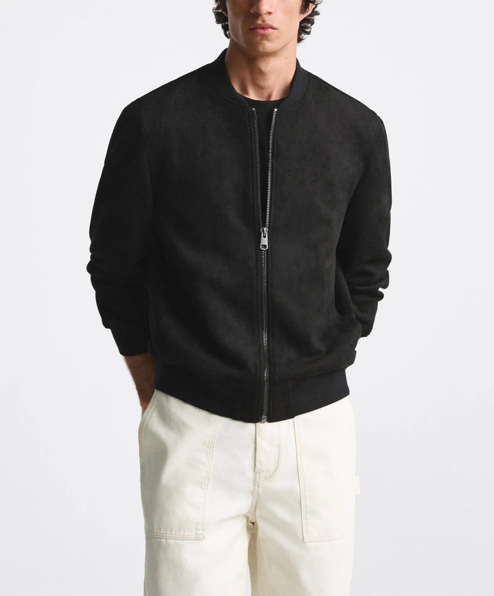 LIAM – Men’s Zip-Up Bomber Jacket