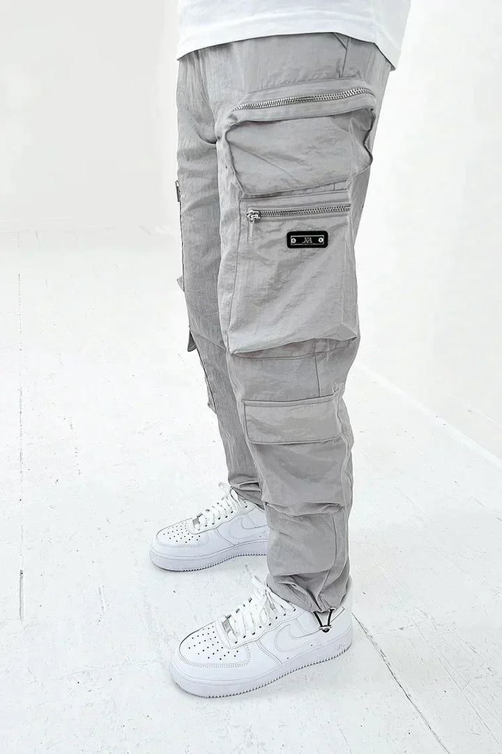 ELIO – Textured Cropped Cargo Pants