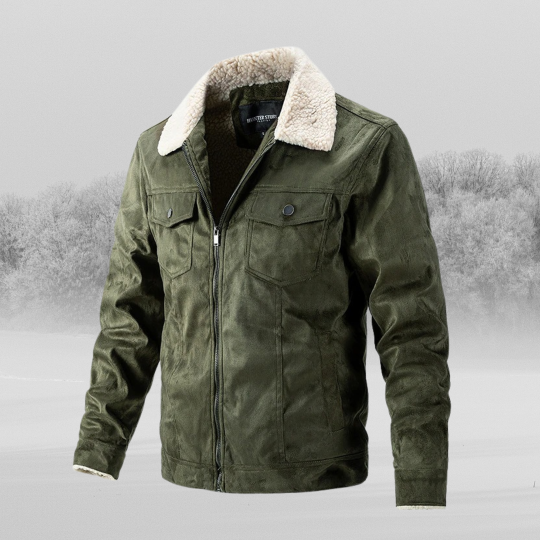 RICCARDO - Fleece-Lined Winter Jacket for Men
