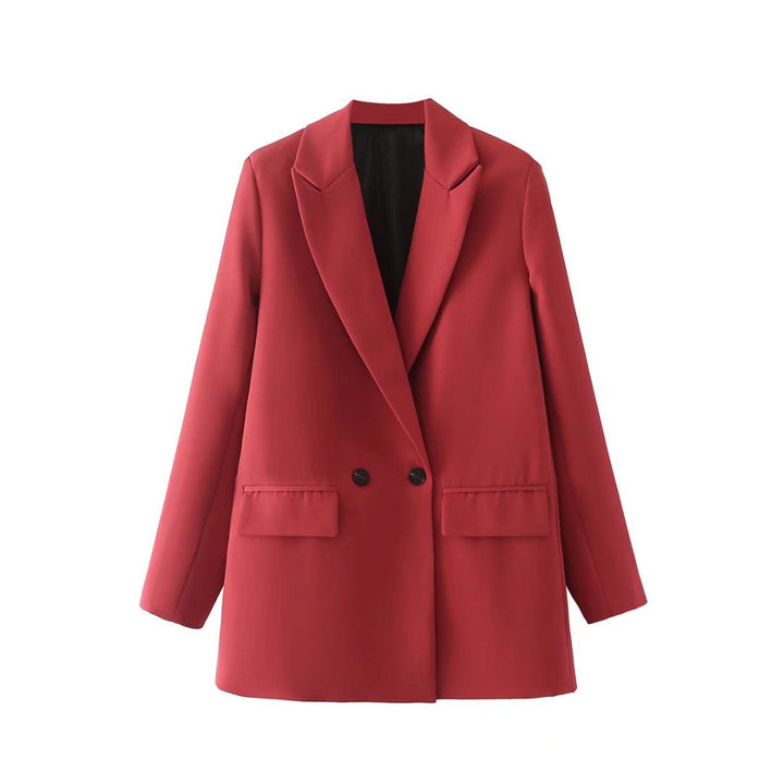 TRAF - Women's Longline Blazer with Slim Fit