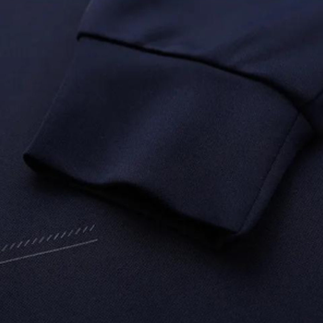 SAUL - Men’s Slim Fit Long Sleeve Polo