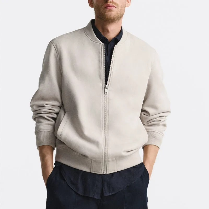 LIAM – Men’s Zip-Up Bomber Jacket
