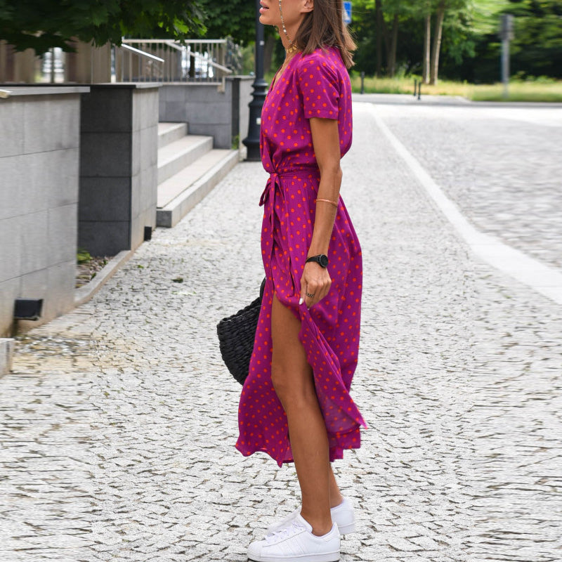 LEILANI – Flowy Summer Midi Dress