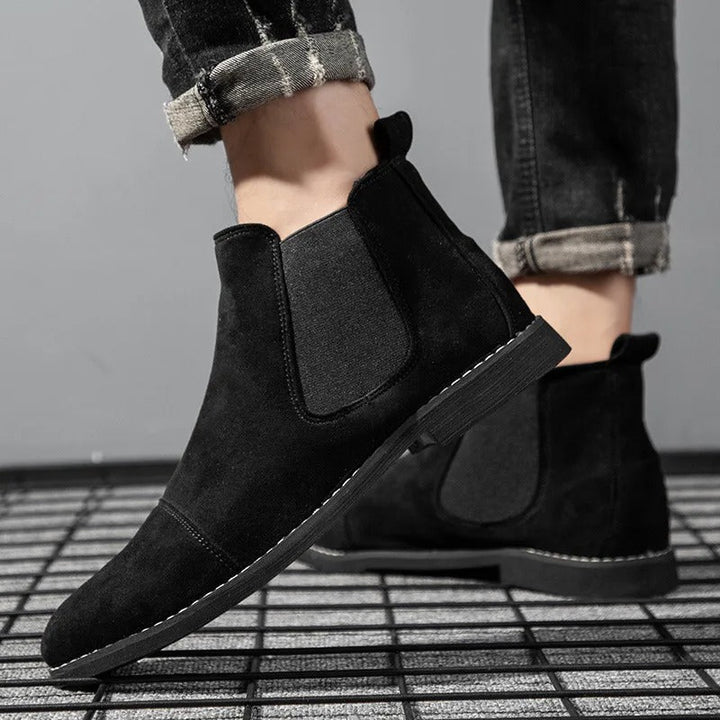 WALTER - Men's Vegan Suede Chelsea Boots
