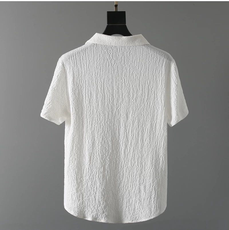 MATTEO – Linen V-Neck Lounge Set