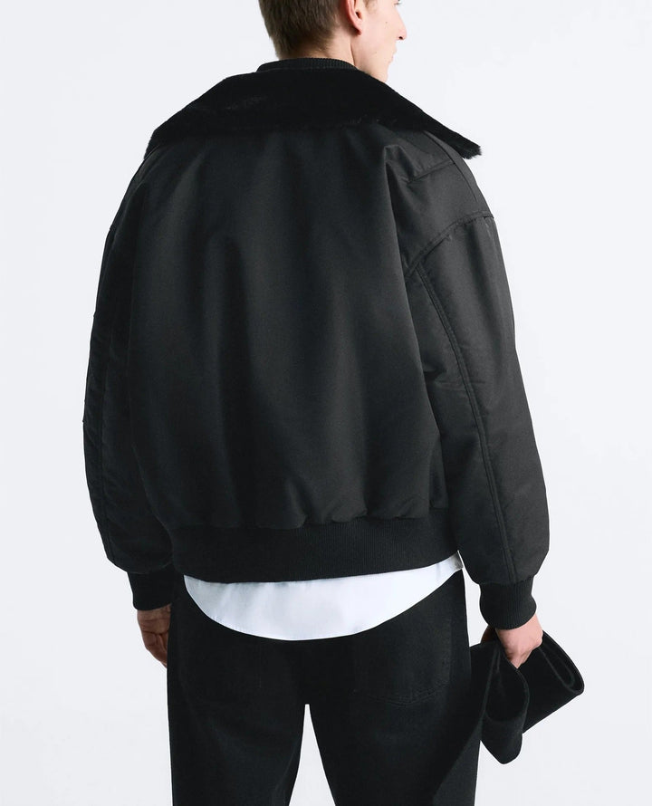 HAYDEN – Sherpa Collar Utility Bomber