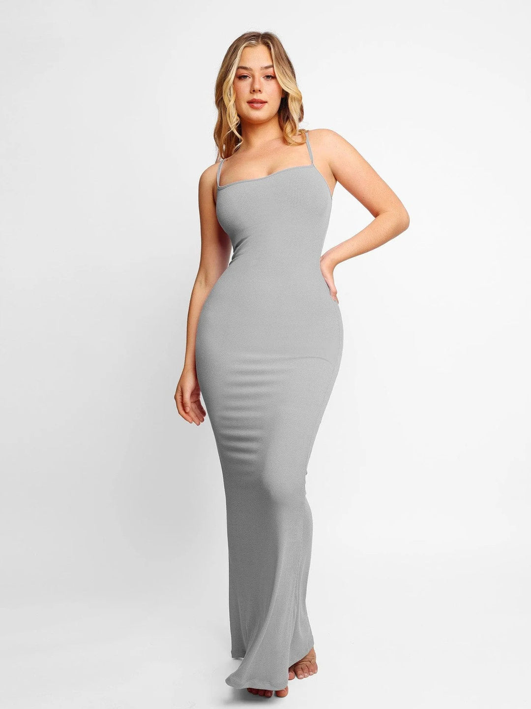 SHAPE – Bodycon Shapewear Sleeveless  Maxi Dress