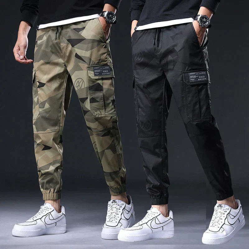 LUCIAMO – Slim-Fit Streetwear Cargo Pants