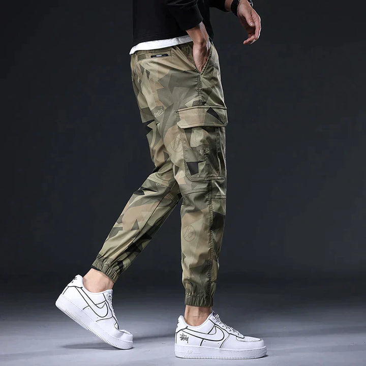LUCIAMO – Slim-Fit Streetwear Cargo Pants