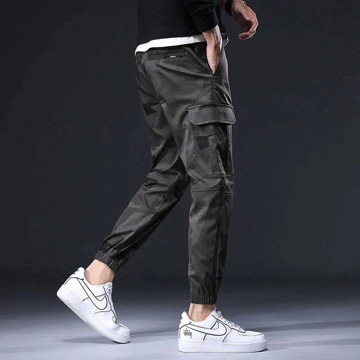 LUCIAMO – Slim-Fit Streetwear Cargo Pants