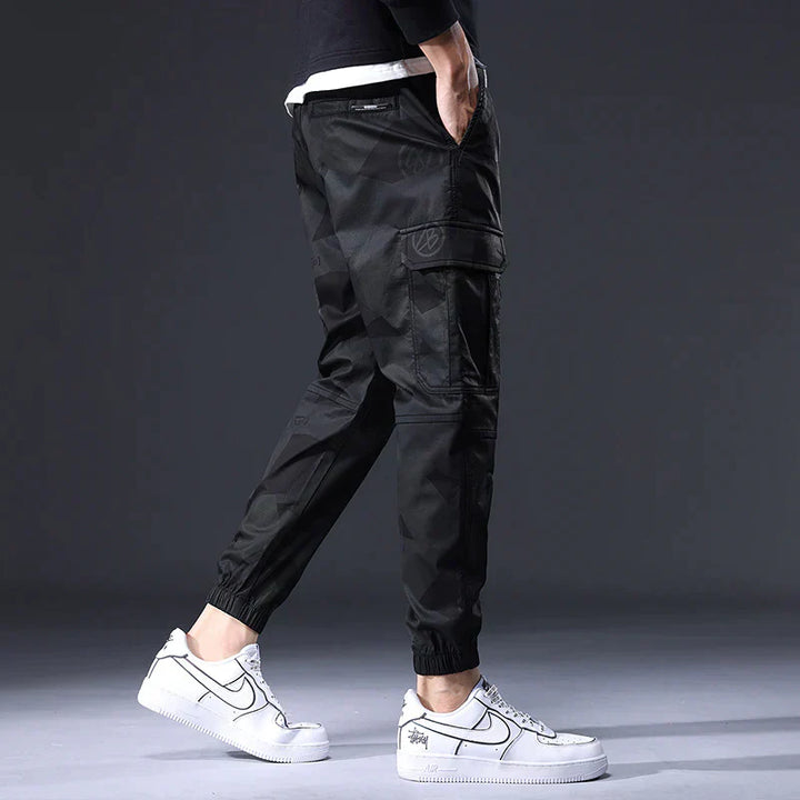 LUCIAMO – Slim-Fit Streetwear Cargo Pants