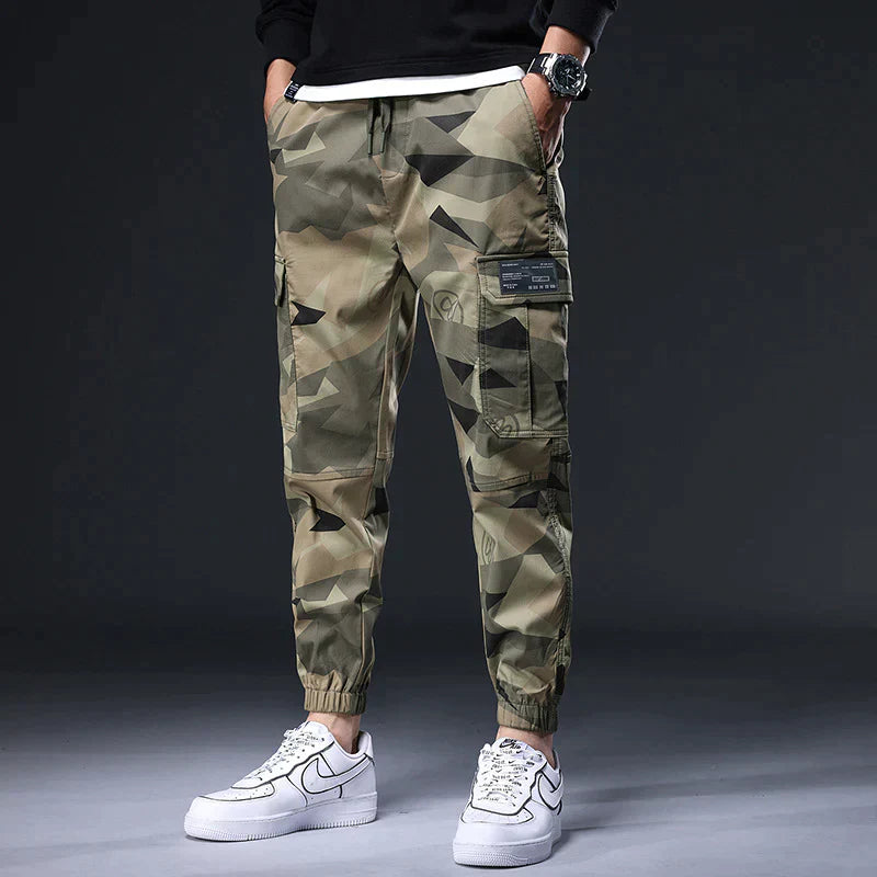 LUCIAMO – Slim-Fit Streetwear Cargo Pants