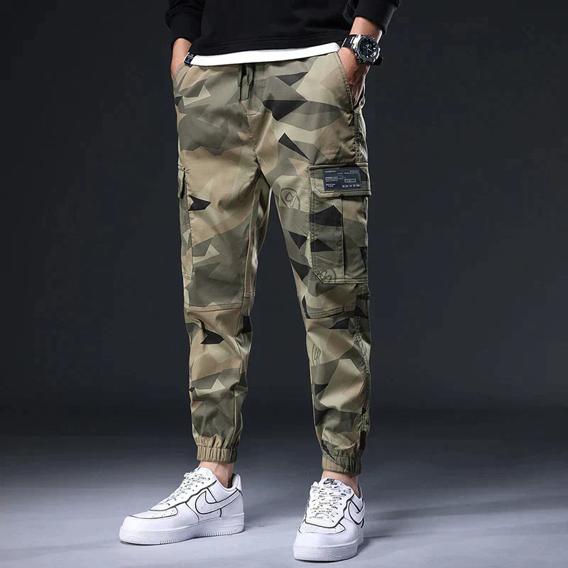 LUCIAMO – Slim-Fit Streetwear Cargo Pants