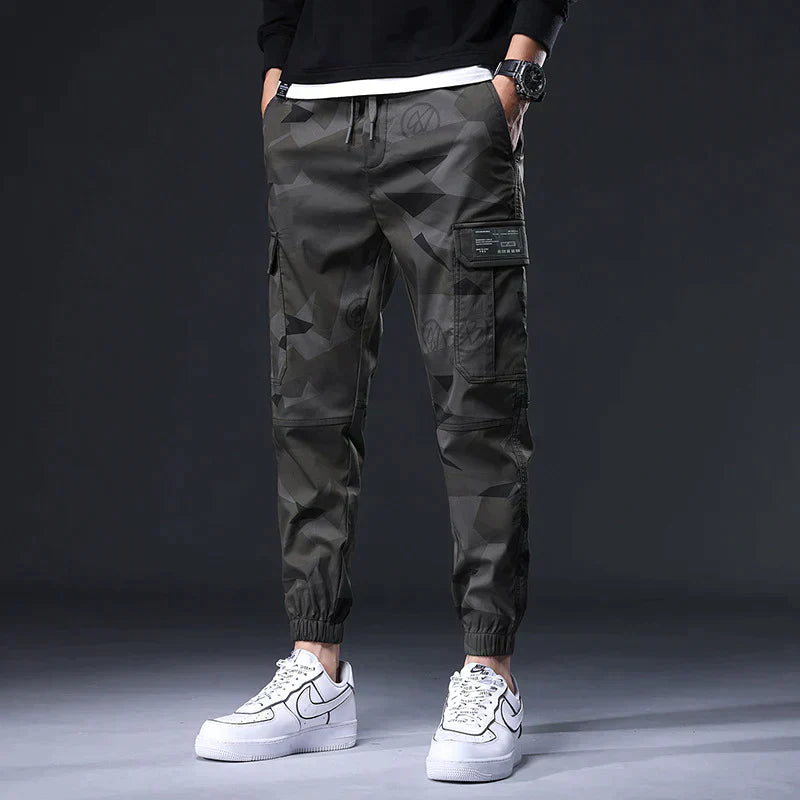 LUCIAMO – Slim-Fit Streetwear Cargo Pants