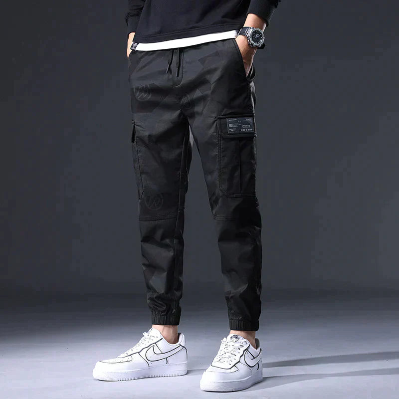 LUCIAMO – Slim-Fit Streetwear Cargo Pants
