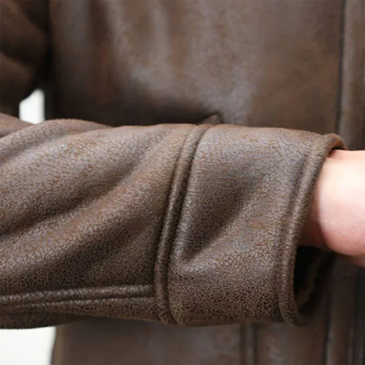 PEREGRINE - Men's Suede Look Biker Jacket