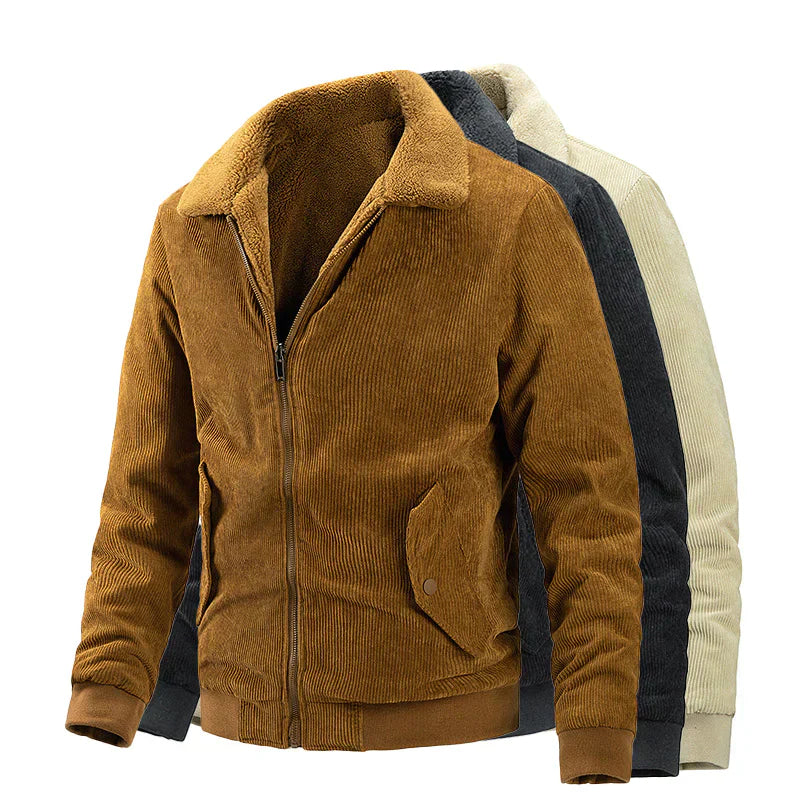 RYDER – Men’s Wool-Lined Bomber Jacket