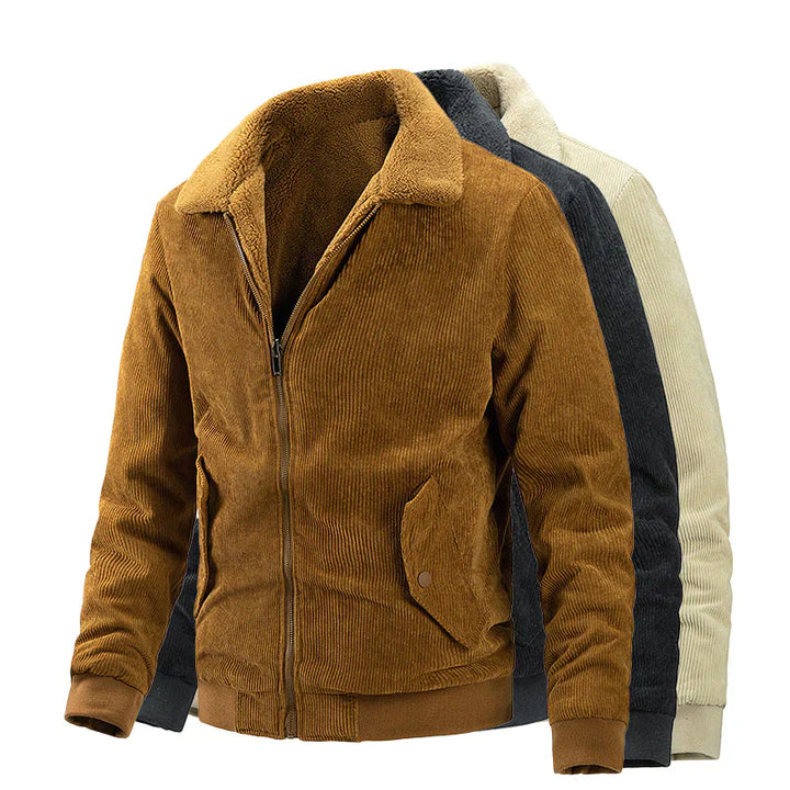 RYDER – Men’s Wool-Lined Bomber Jacket