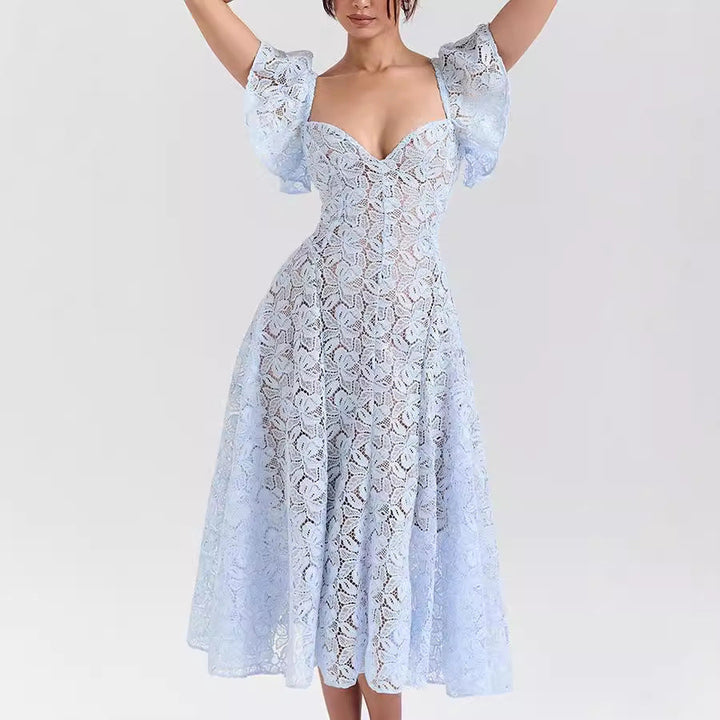 LARE – Elegant Lace Midi Dress